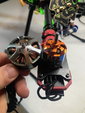 New vs old motor