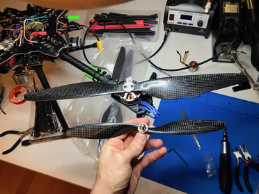 Old vs new prop